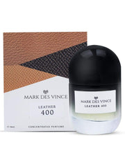 Mark Des Vince Leather 400 Concentrated Perfume for Men Women Long Lasting Parfum Fragrance For Unisex, 15ml