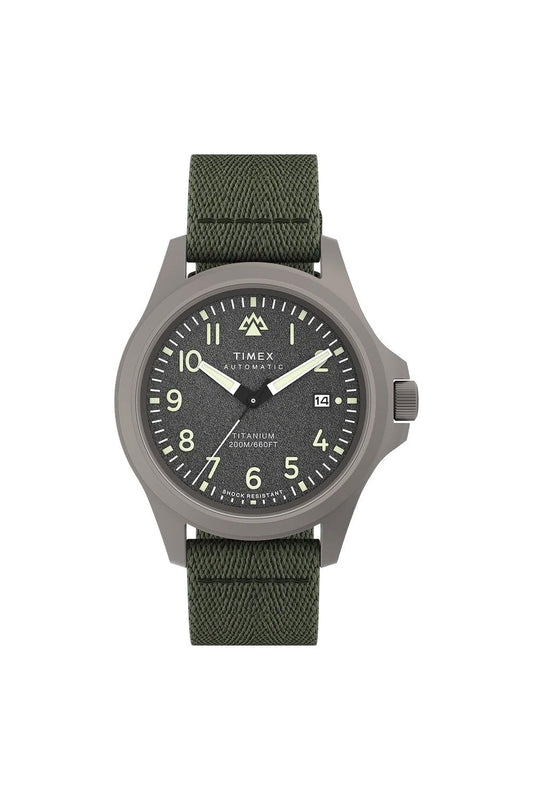 Timex Automatic Watch TW2V95300, Green, Modern