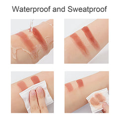 MISS ROSE M 8 Colors Face Blush Palette,Professional Facial Makeup Blusher,Natural and Long Lasting Delicate Contour Palette,Highlight Blush Palette (8 colors)
