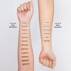 L.O.C.K. Color Good Boundation [02 Light Beige] B.B Cream + Foundation, Medium Coverage Net. 1.05 fl.oz. / 30g, Made in Korea