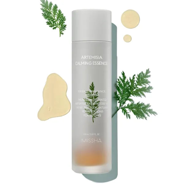 MISSHA Artemisia Calming Essence 150ml - 100% Artemisia Annua Extract Facial Toner for Sensitive Skin
