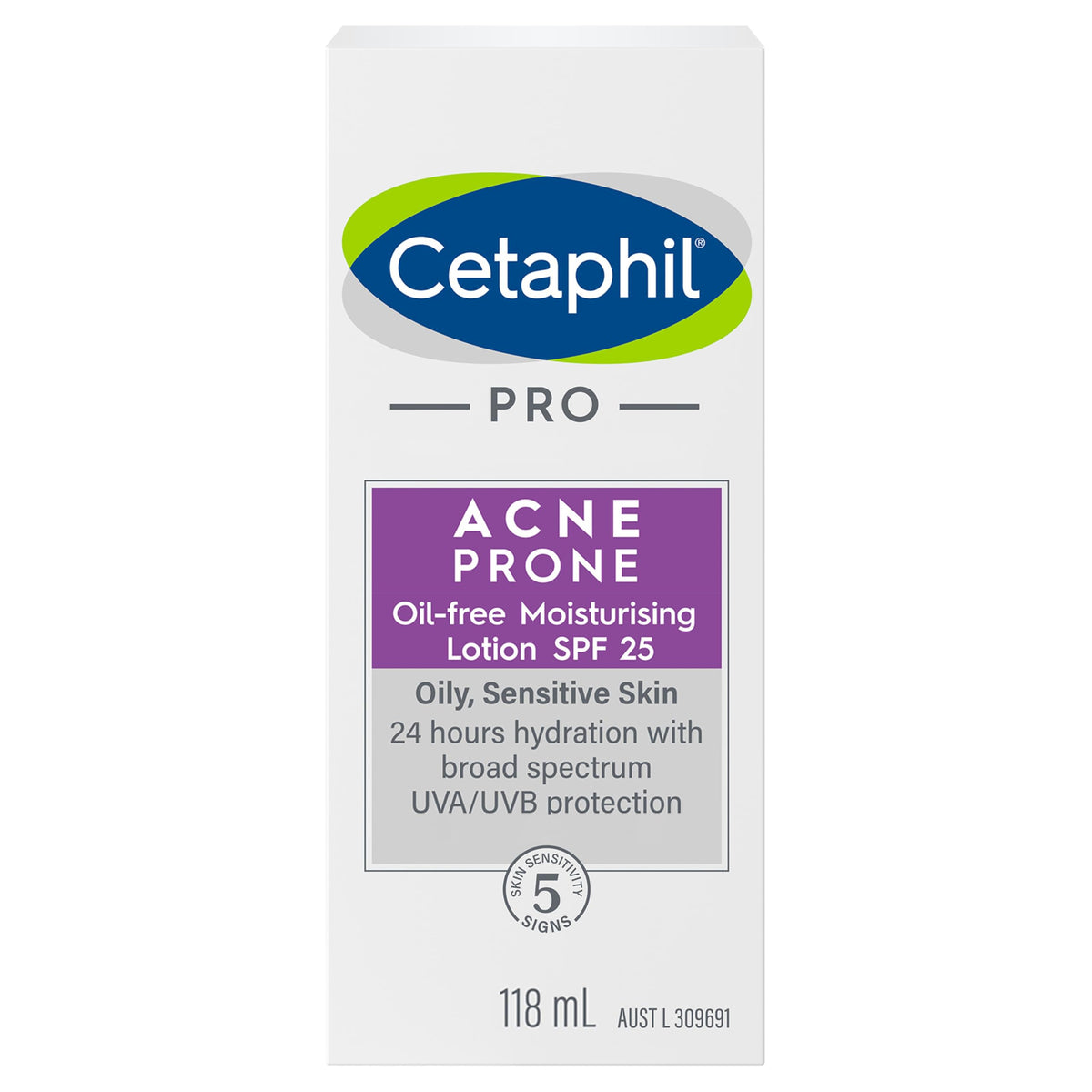 cetaphil pro acne prone moisturising lotion spf 25, 118 ml visit the cetaphil store, 420, AM02894