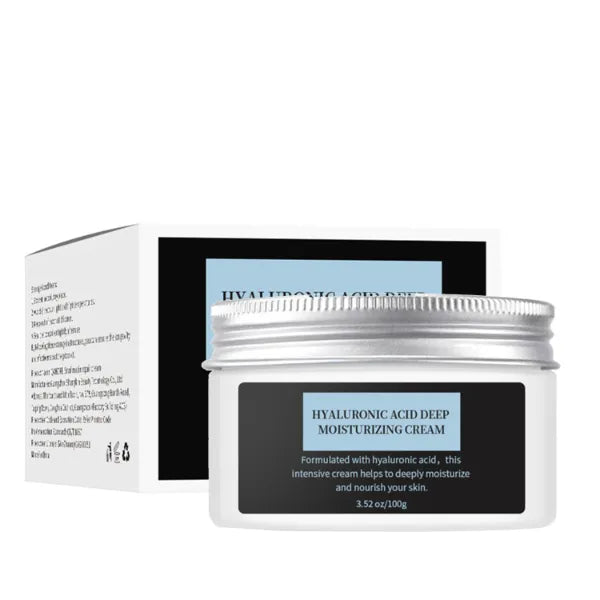 Grospe Hyaluronic Acid Moisturizer 3.52oz - Face Cream Long-Lasting Hydration for All Skin Types, Deeply Nourishing & Non-Greasy