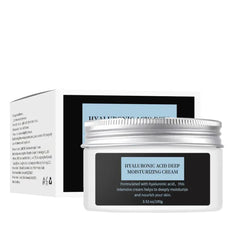 Grospe Hyaluronic Acid Moisturizer 3.52oz - Face Cream Long-Lasting Hydration for All Skin Types, Deeply Nourishing & Non-Greasy