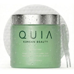 QUIA Toner Pads – AHA/BHA Dual-Action Exfoliate and Hydrate All in One – Soothing Formula for Sensitive Skin – Reduces Blackheads and Blemishes- 70 Gentle Textured Pads – Korean Skincare