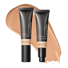 KASTWAVE Liquid Foundation,Matte 3-in-1 Liquid Foundation Lightweight, Hydrating CC Cream Color-Correcting Full Coverage Foundation Creates A Natural Finish, Vegan and Cruelty-Free