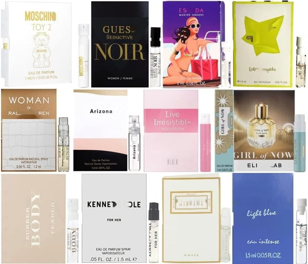 Perfume High End Designer Fragrance Sampler for Women - Lot x 12 Sample Vials
