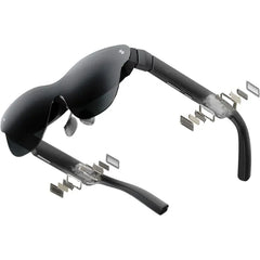RayNeo Air 4 Pro AR/XR Smart Glasses – 201" HDR10 Display, Vision 4000 Chip, Bang & Olufsen Audio, 3D Gaming & Movies Glasses for iPhone 17/16/15, Android, Mac, Switch 2, PS5/PS4