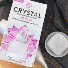 Crystal Essence Deodorants Body,Rock Deod, 2 pk