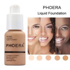 Full Coverage Foundation - Flawless, Matte, Long-Lasting, Moisturizing (30ml)