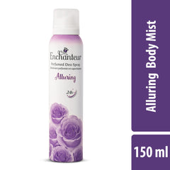 EnchantEUr Alluring Perfumed Deodorant With 24Hr Odour Protection, 150Ml