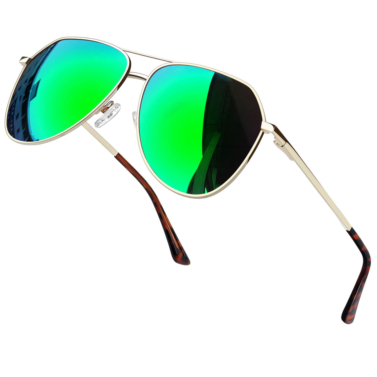Joopin Sunglasses for Men Women, Polarized Classic Sunglasses Lightweight Metal Frame UV400 Protection