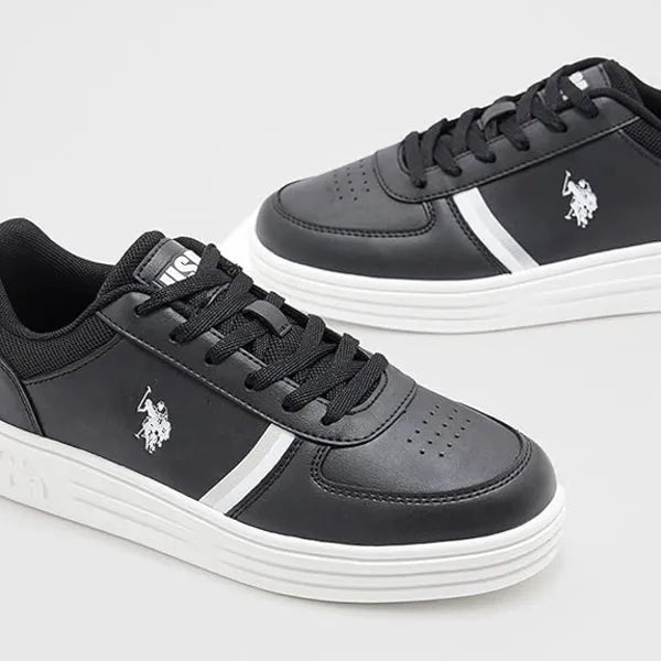 U.S. POLO ASSN Women 3W Drew 3Pr Low Top Sneakers