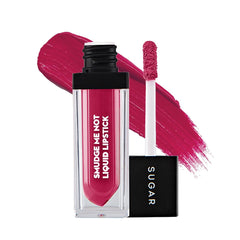 Sugar Cosmetics Liquid Lipstick Smudge Me Note 02 Brink of Pink (Bloom Rose), 4.5 ml