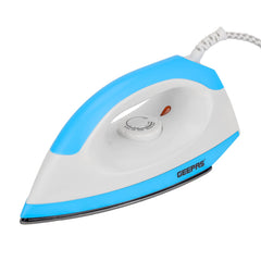Geepas GDI7782 1200W Dry Iron - Non-Stick Coating Plate & Adjustable Thermostat Control | Indicator Light with ABS Material