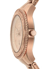 Fossil Stella Sport Analog Rose Gold Dial Women's Watch-ES5106