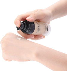 3 Colors Smooth Makeup Base Liquid Foundation - Matte Concealer, Sun Block Cream (#2)