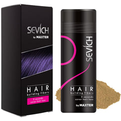 Maxter Hair Fiber for Men and Women - Hide Hair Loss Instantly - 100% Natural Powdered Cotton Microfibers (Medium Blonde 25g)