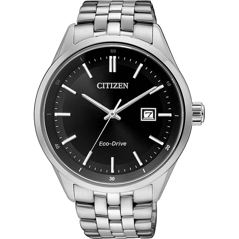 CITIZEN Men's Analogue Eco-Drive Watch with a Stainless Steel Band
