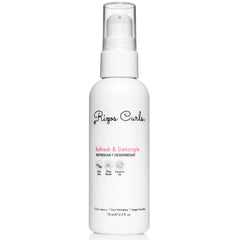 Rizos Curls Refresh & Detangle Spray – Detangling & Curl Leave-In with Coconut Oil – Nourishes, Hydrates & Controls Frizz for Every Curl Pattern – Adds Shine, 2a–4c Hair Types – Vegan & Cruelty-Free
