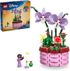 LEGO | Disney Princess Encanto Isabela’s Flowerpot, Buildable Orchid Flower Toy for 9 Plus Year Old Kids, Girls & Boys, with Film Character Mini-Doll Figure, and Cactus, Fun Birthday Gift 43237