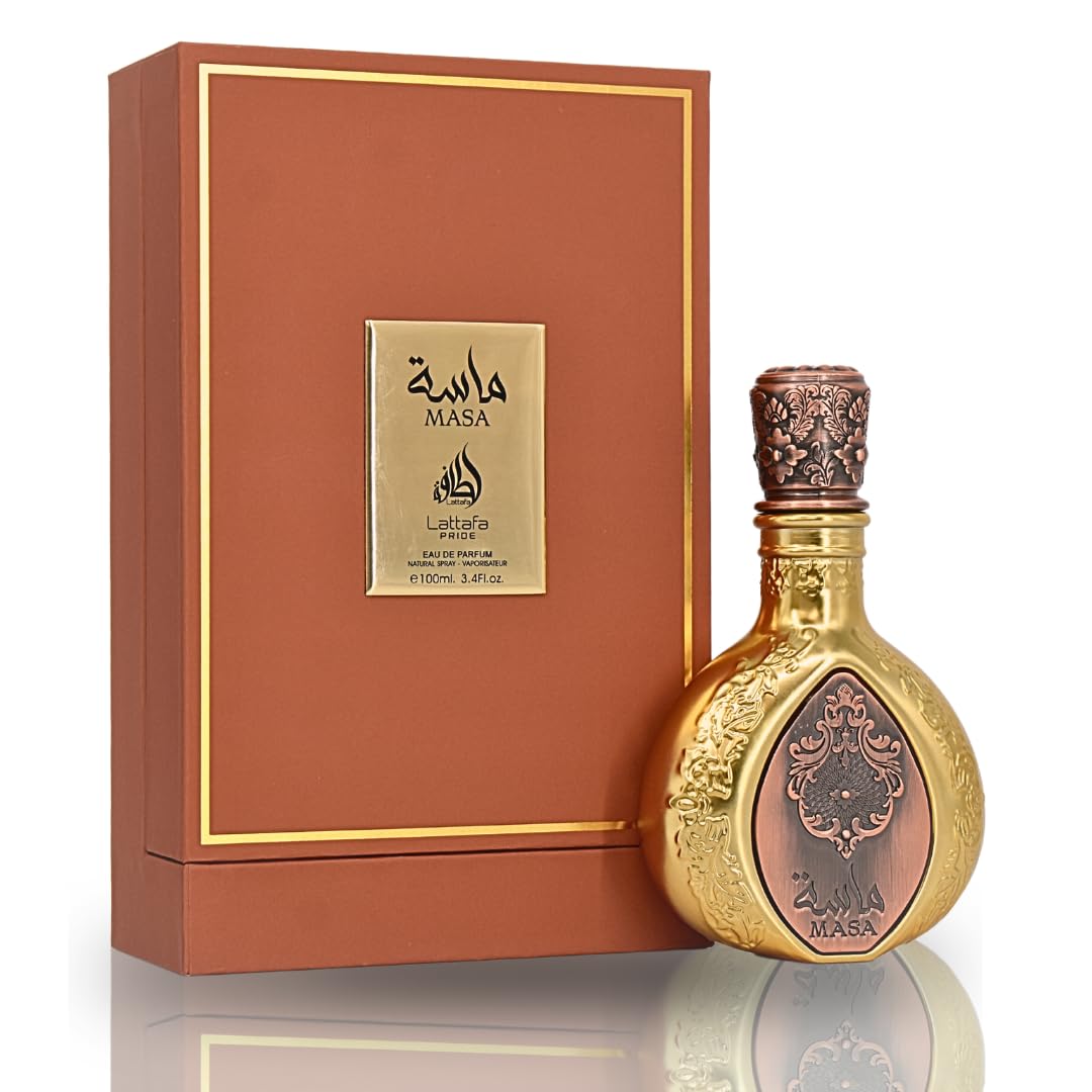 Lattafa Pride Masa Eau De Parfum Spray for Unisex - 3.4 Ounce