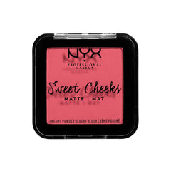 NYX PROFESSIONAL MAKEUP Sweet Cheeks Creamy Powder Blush Matte, Day Dream 12