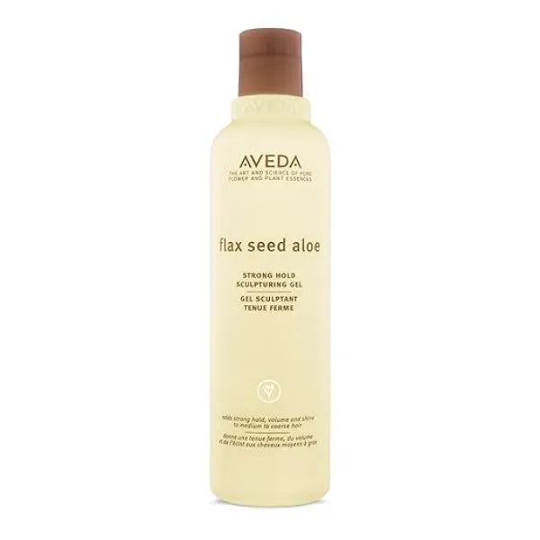 Aveda Flax Seed Aloe Strong Hold Sculpturing Gel Organic Aloe and Flax Seed Gel for Medium to Coarse Hair, 8.5 Fl Oz