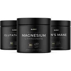 TERRA ELMNT Liposomal Glutathione, Lion's Mane + Ashwagandha, and Magnesium L-Threonate