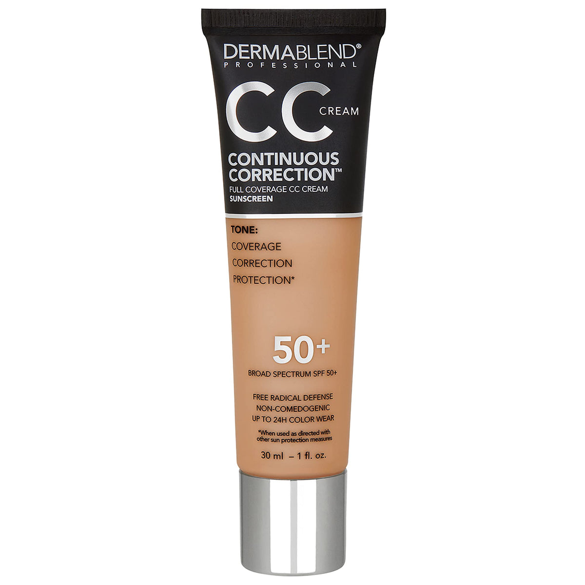 DERMABLEND CONTINUOUS CORRECTION CREAM 43N MEDIUM 3 SPF 50+ 30ML