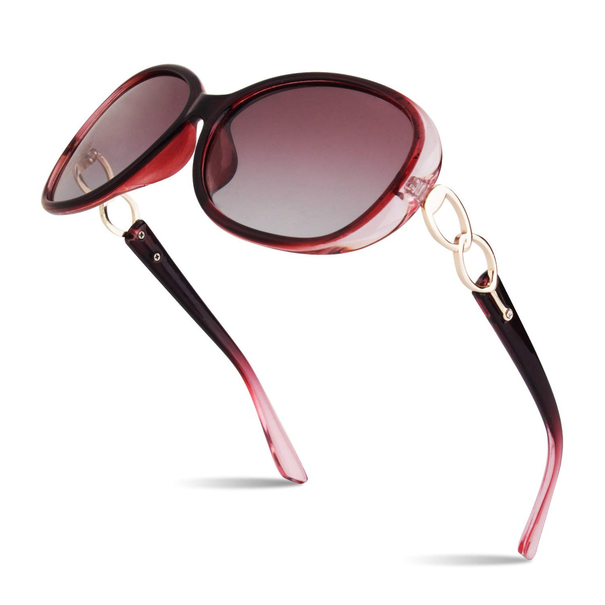 Polarized Sunglasses for Women Oversized Sun Glasses Fashion Shades SUNIER S85