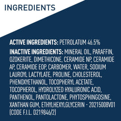 CeraVe Petrolatum Ceramides Healing Ointment for Protecting and Soothing Cracked & Chafed Skin (3oz)