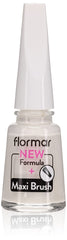 Flormar Classic Nail Enamel with New Improved Formula and Thicker Brush, 400 Bright White