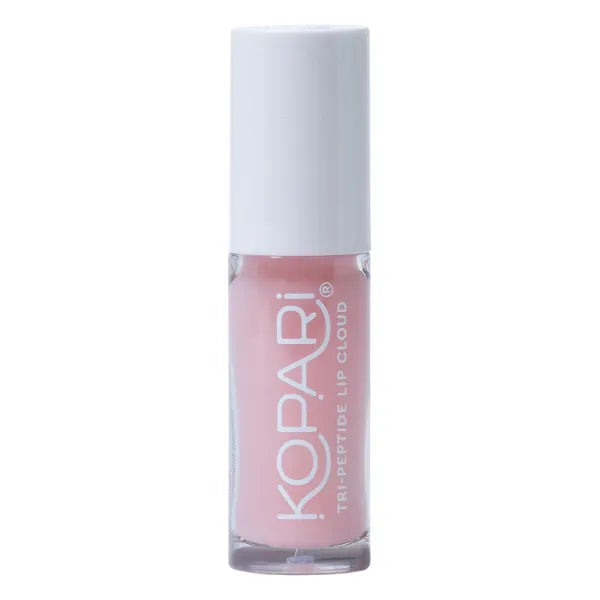 Kopari Tri-Peptide Lip Cloud, Infused with Ceramides & Hyaluronic Acid, Visibly Softens, Smooths, and Plumps Lips, Locks in Moisture & Hydration