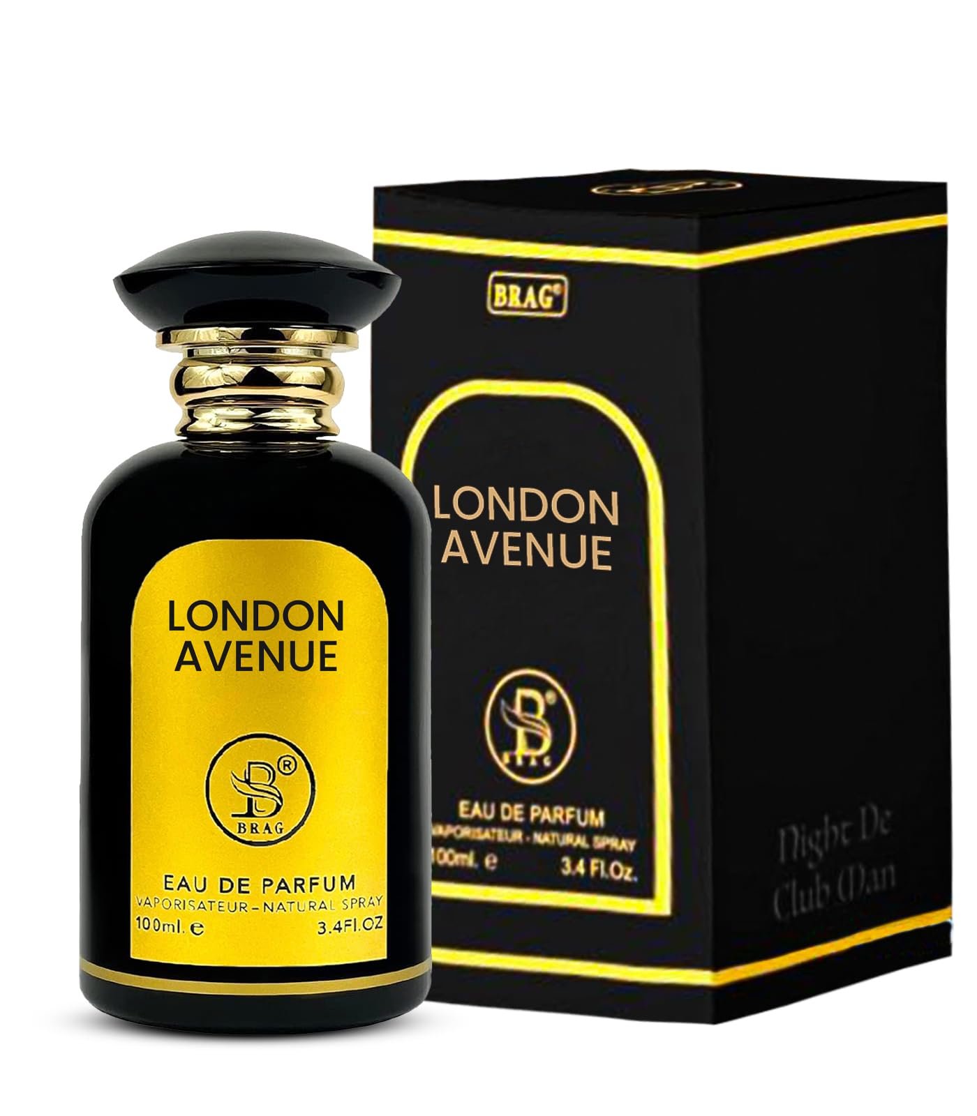 B BRAG Sports Edition London Avenue | 100ml Eau De Parfum for Men & Women | Unleash Arabic Perfume | Luxurious Women’s and Men’s Fragrances | Best Gift for Men and Women