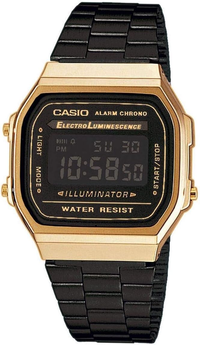 Casio Unisex-Adult Quartz Watch Gold/Black