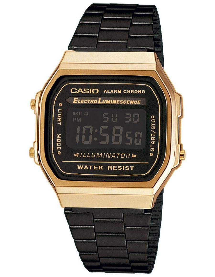 Casio Unisex-Adult Quartz Watch Gold/Black