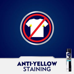NIVEA MEN Antiperspirant Spray for Men, Black & White Invisible Protection Fresh, 200ml
