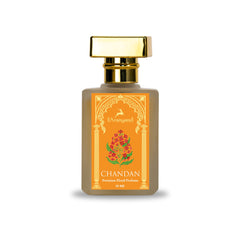 Aranyam Natural Sandal Perfume Intense Unisex Parfum with Long-Lasting Chandan (Sandalwood) Fragrance For Men & Women | Luxury Woody and Oriental Scent | Perfect New Year Gift (50 ML + Bonus Sample