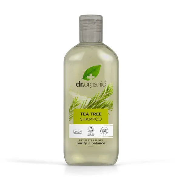 Dr. Organic Tea Tree, Shampoo, 9 Fl Oz