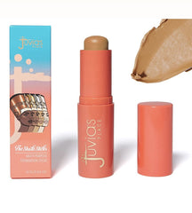 Juvia's Place Shade Stick Foundation, Concealer, Contour, Dominica, Tan w/Golden Undertone, 34 oz
