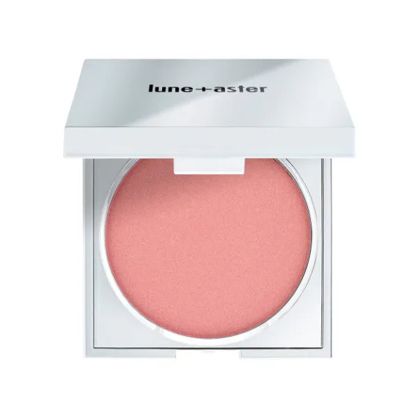 Lune+Aster SuperStar Blush - Universally flattering peachy-pink vegan blush creates a healthy flush of color