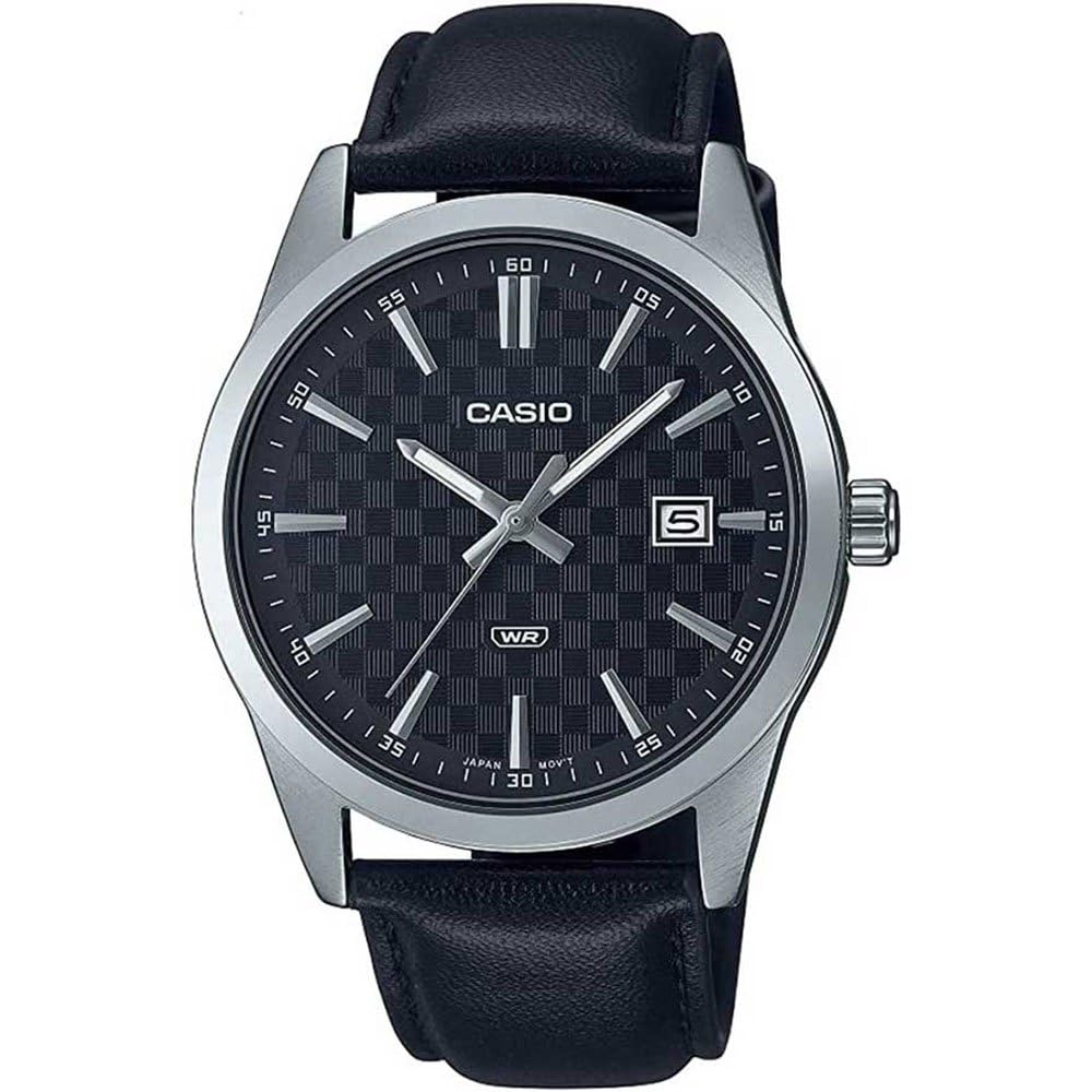 Casio Men's Watch - MTP-VD02B-1EUDF Black Dial