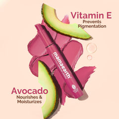 Mamaearth Long-Lasting Matte Moisturizing Lipstick with Avocado Oil and Vitamin E - 03 Candy Floss Pink - 2g