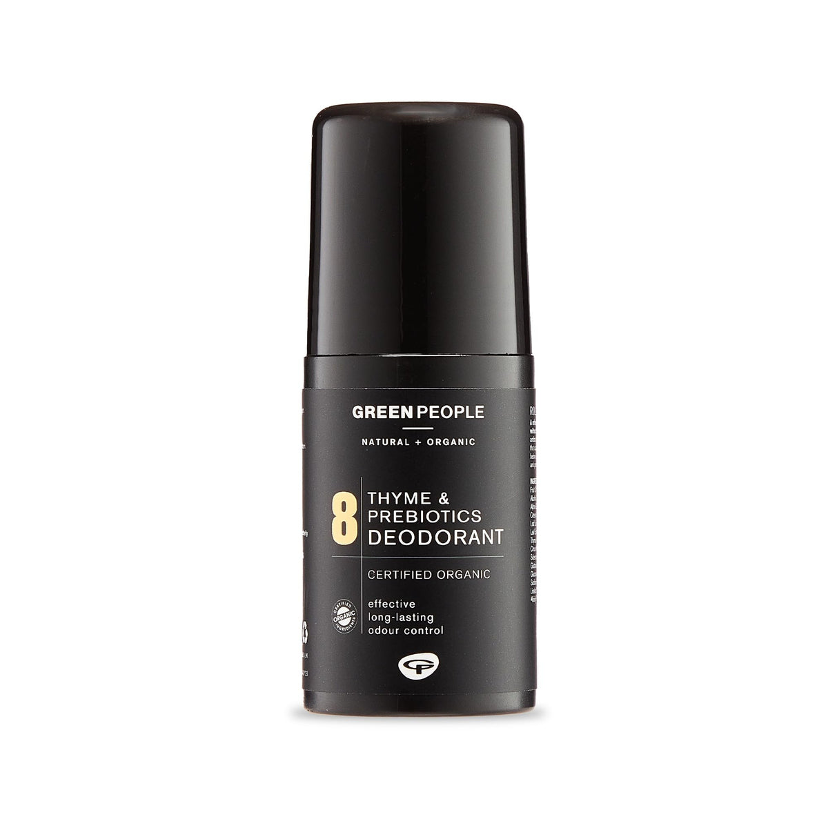 Green People For Men No. 8 Thyme and Prebiotics Deodorant, Vegan, Organic & Cruelty Free - 75ml
