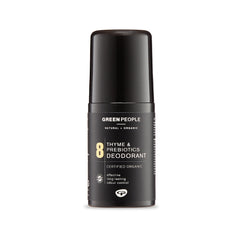 Green People For Men No. 8 Thyme and Prebiotics Deodorant, Vegan, Organic & Cruelty Free - 75ml