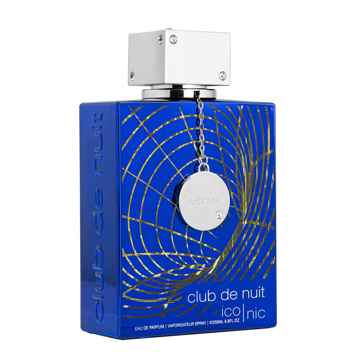 Armaf Club De Nuit Iconic Eau De Parfum For Man 200ML Blue, Perfumes For Men, Citrus Fragrance For Him