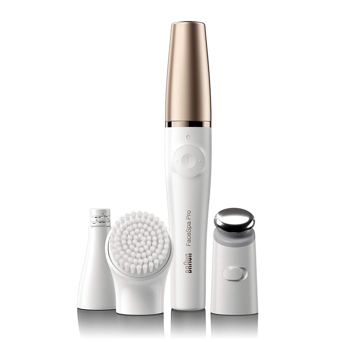 Braun FaceSpa Pro 911 Epilator 3-in-1 Facial Epilator Cleansing and Skin Toning System with 3 Extras
