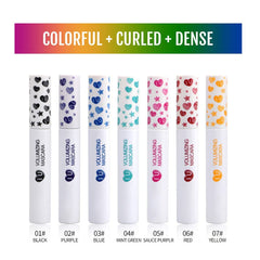 Nalacal 7 Colors Waterproof Mascara Set, Long-lasting Magical Mascara for Thickening Eyelashes