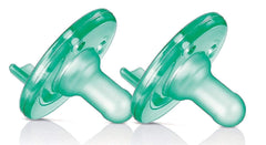 PHILIPS Avent Soothie for 0-3 Months Baby - 2 Count (Green)